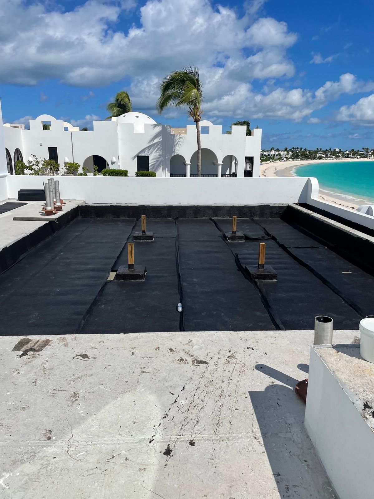 Mediterranean villa waterproofing