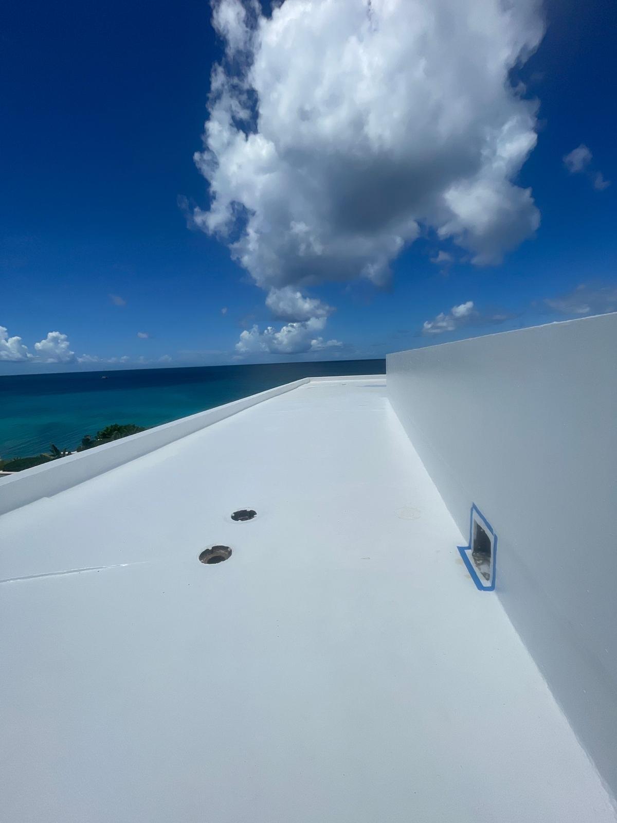 Cliff edge waterproofing