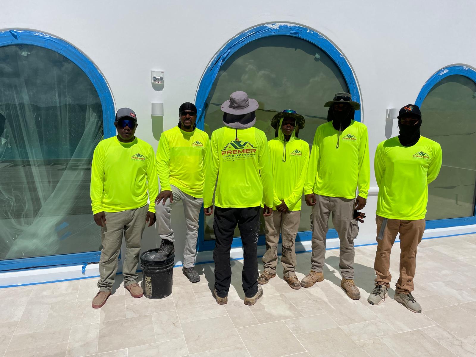 Premier Roofing crew